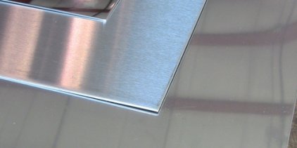 Mirror stainless steel sheet